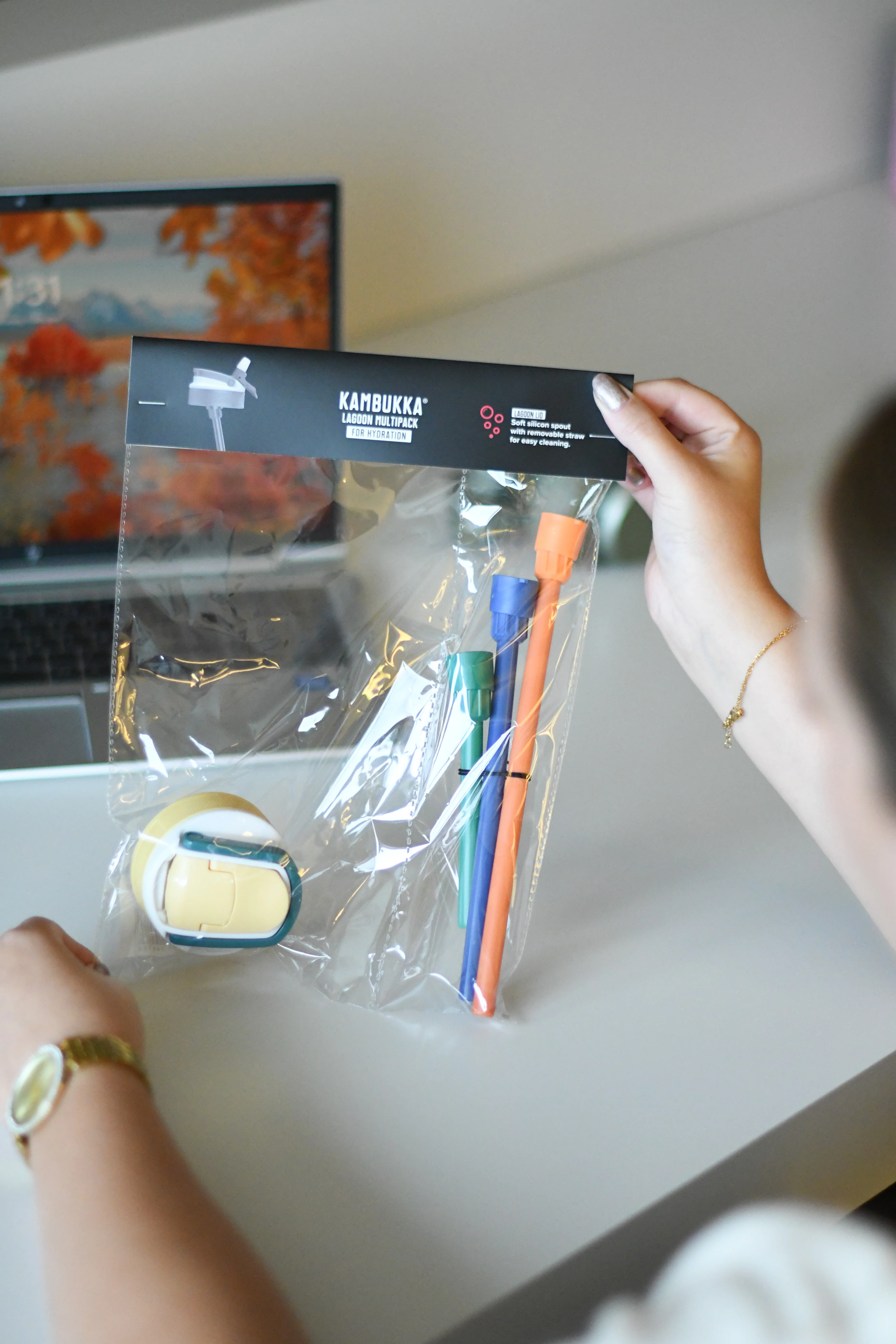 Straw set with cap - Image 3